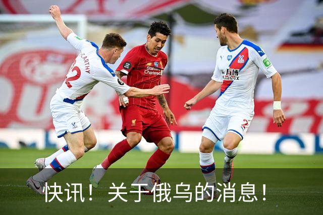 快讯！关于俄乌的消息！